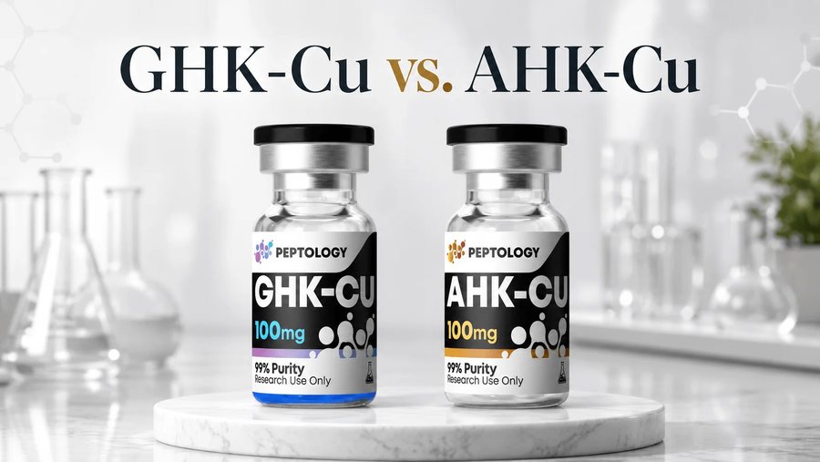 GHK-Cu et AHK-Cu : quelle différence entre les deux tripeptides cuivrés