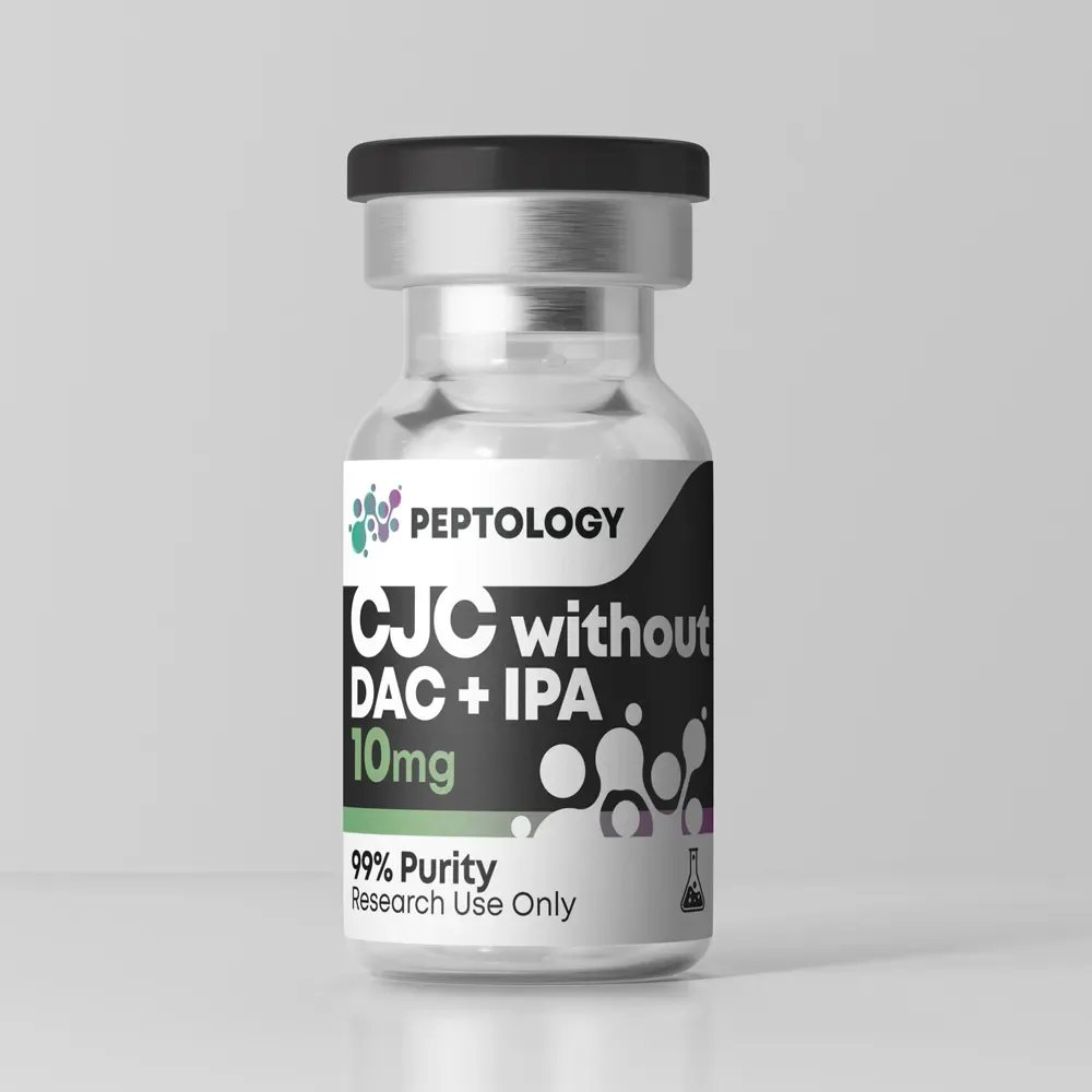 CJC-1295 sans DAC 5 mg + Ipamorelin 5 mg – complexe combiné GHRH + sécrétagogue de la GH