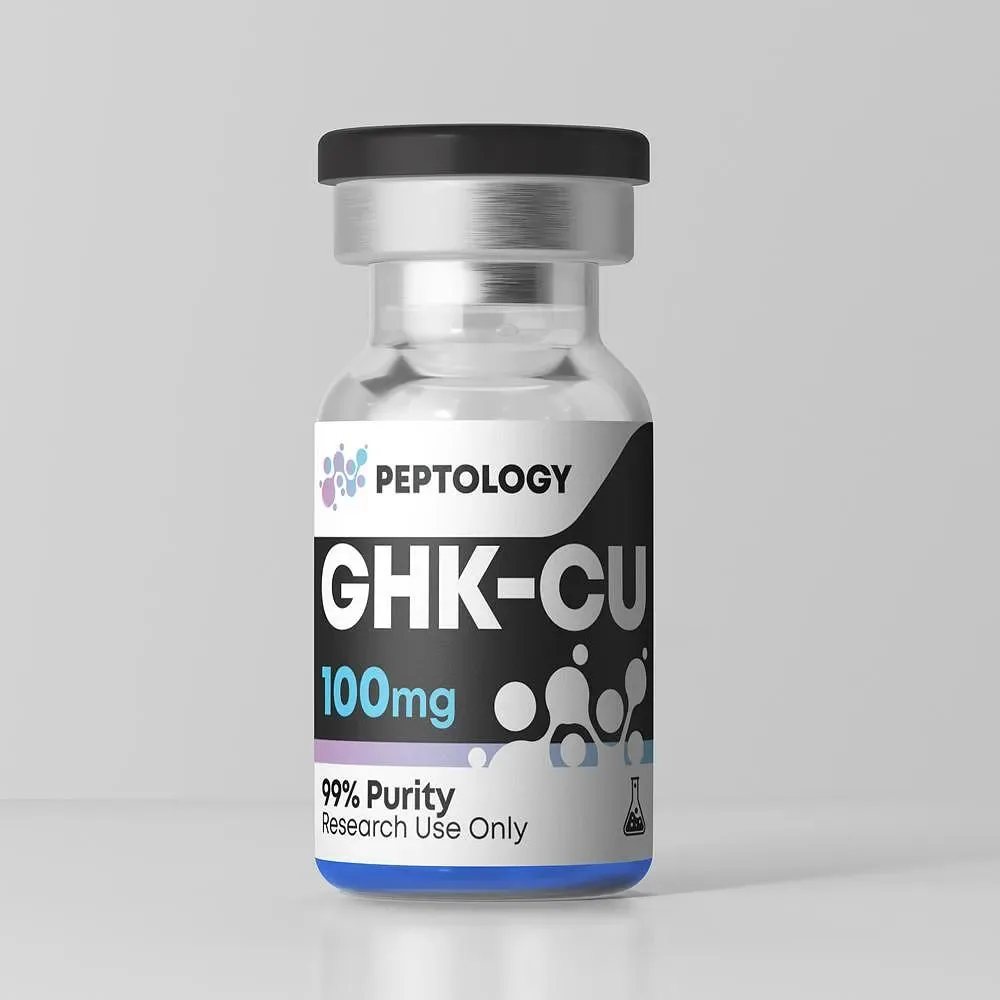 GHK-Cu 100 mg – tripeptide de cuivre (Gly-His-Lys) pour la recherche