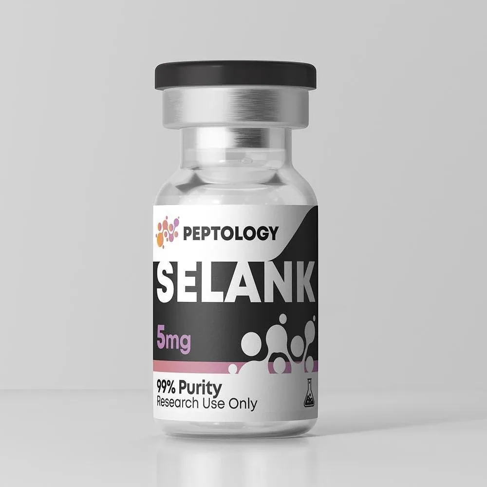 Selank 5mg/10mg – analogue synthétique de la tuftsine pour la recherche