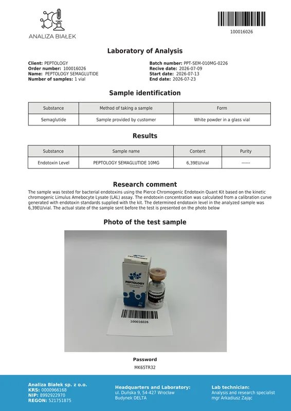 Semaglutide 5 mg/10mg – agoniste du récepteur du GLP-1 – image 5